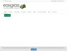 Tablet Screenshot of easigrass.com